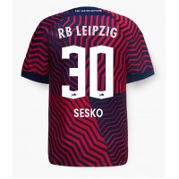 RB Leipzig Benjamin Sesko #30 Vieraspaita 2023-24 Lyhythihainen